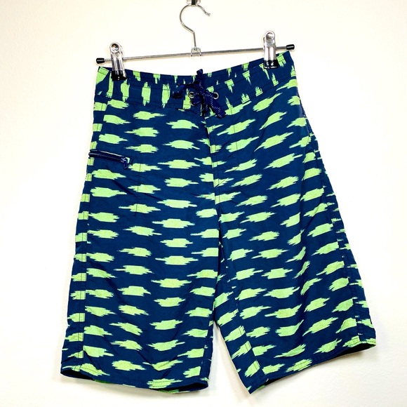 Patagonia Shorts Navy Blue Beach Shorts Boys 10 - Picture 1 of 6